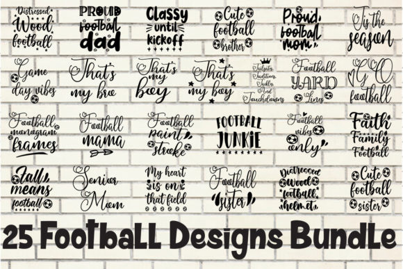 25 Football Designs Bundle: A Designer Review