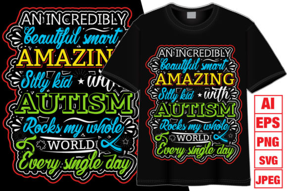Autism T-shirt Design 8: A Designer's Review