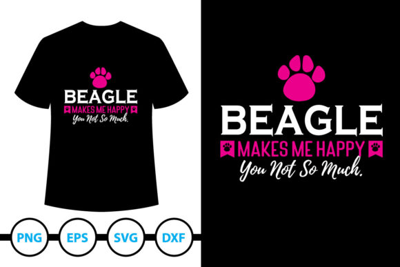 Beagle Dog T-Shirt Design 5: A Designer Review