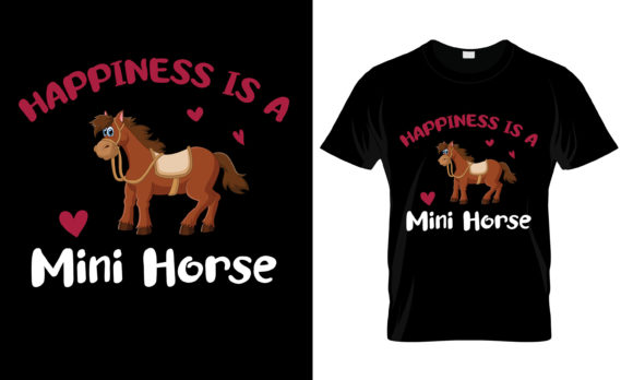Happiness is a Mini Horse T-Shirt Review