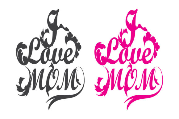 Mother s Day Typography Vector with SVG