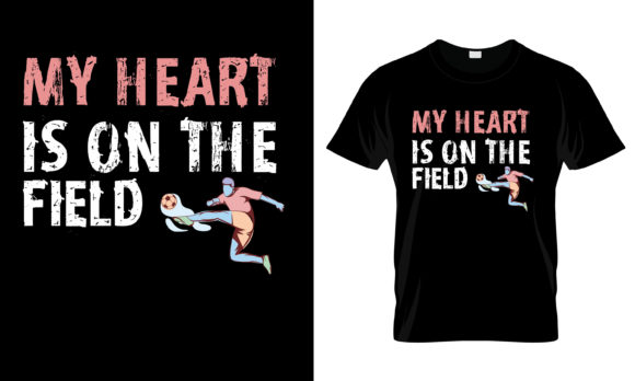 My Heart is on the Field T-Shirt: A Designer's Real-World Embroidery Review