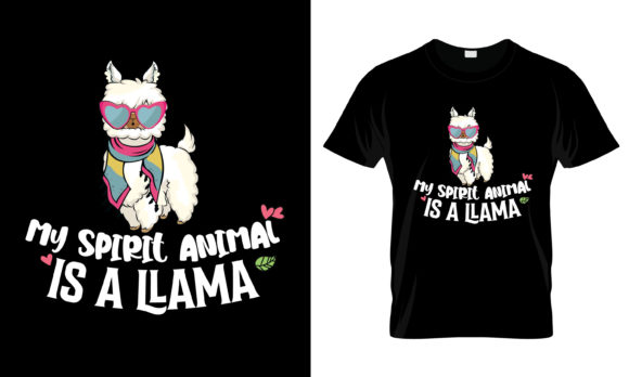 My Spirit Animal is a Llama T-Shirt Review