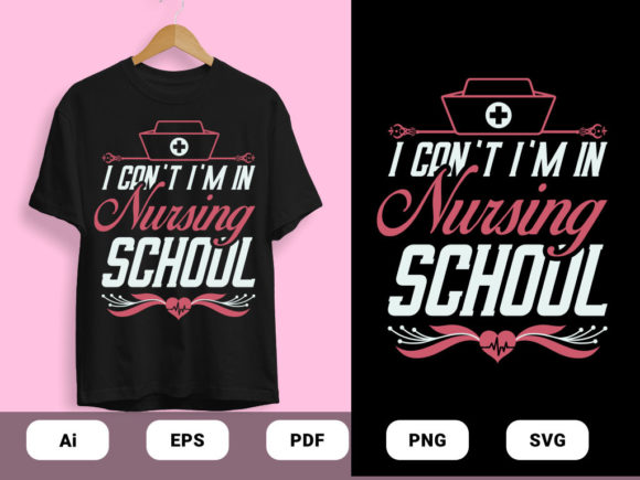 Nurse School T-shirt Design in 2 Colors Review