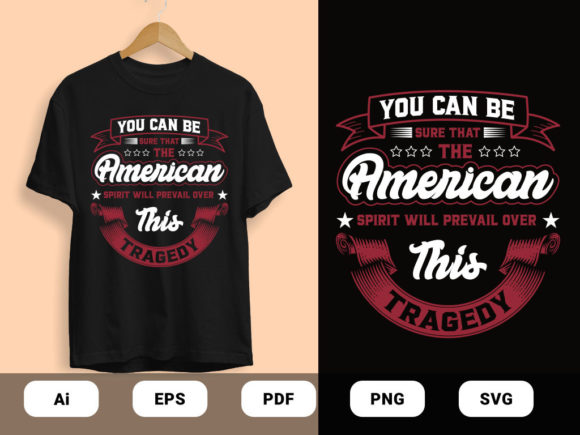 The American T-shirt Design Vector Review